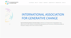 Desktop Screenshot of generative-change.com